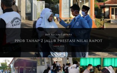 PPPDB Tahap 2 Daftar Ulang Jalur Prestasi Nilai Rapot Tahun 2020