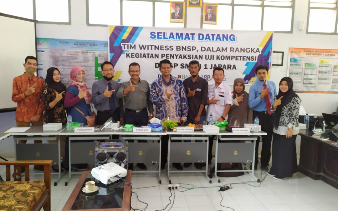 BERDIRINYA LSP SMK NEGERI 1 JAPARA